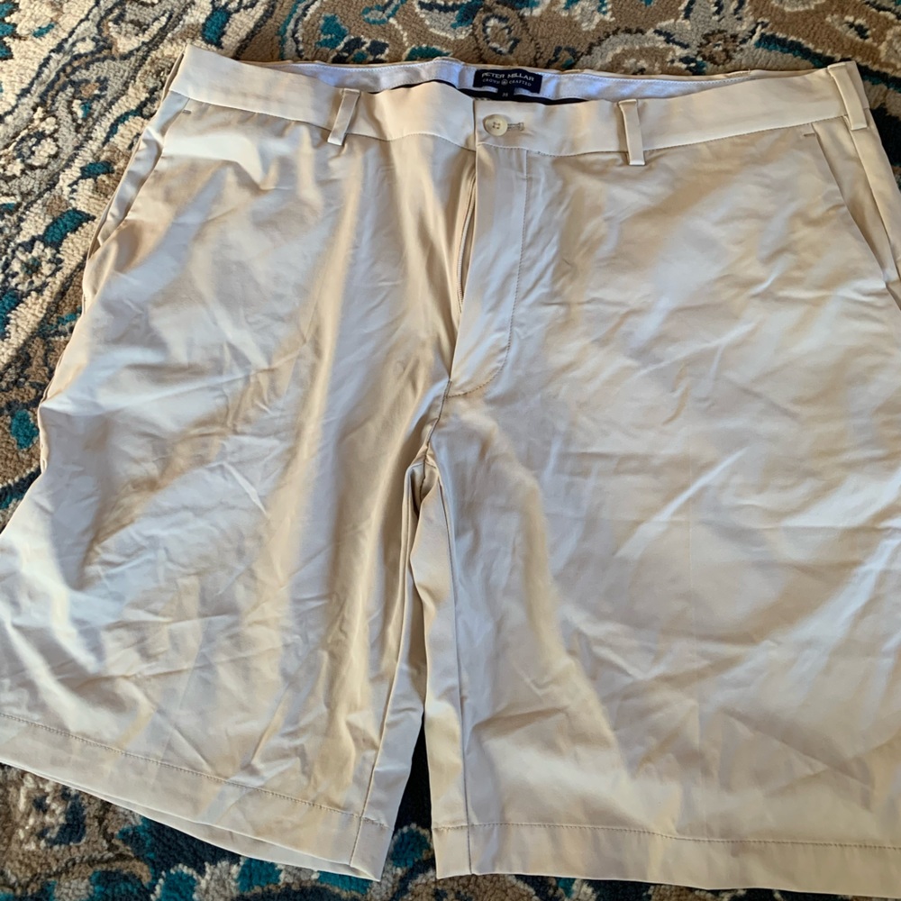 Peter Millar Mens khaki shorts 38